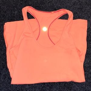 Light pink lululemon tank